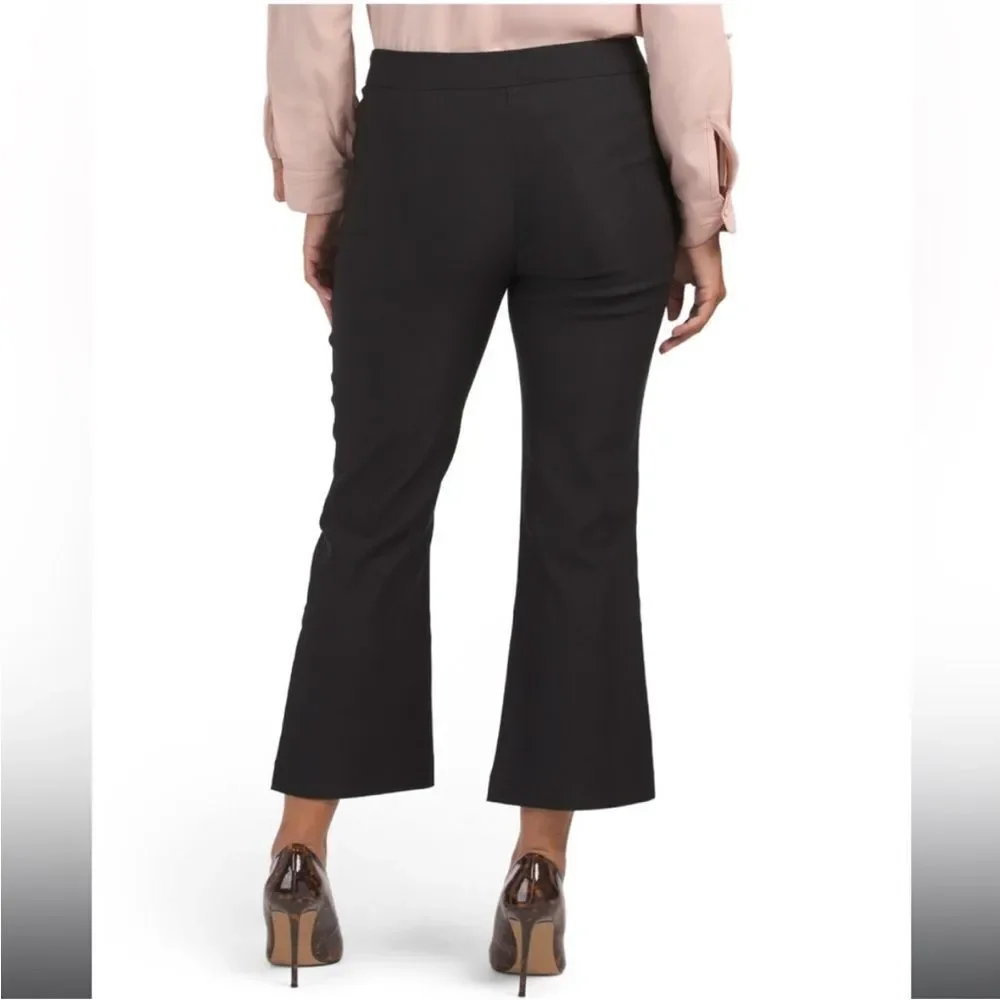 Nanette Nanette Lepore | Women’s Black Crop Flare Casual Dress Pants size 14 - Picture 2 of 7